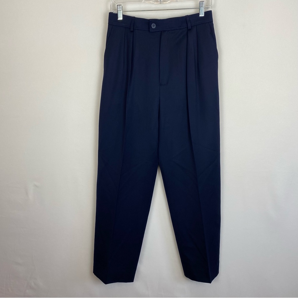 Yves Saint Laurent Navy Trousers